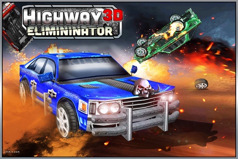 Highway Eliminator 3D ( Car Racing and Eliminating Game ) screenshot 2