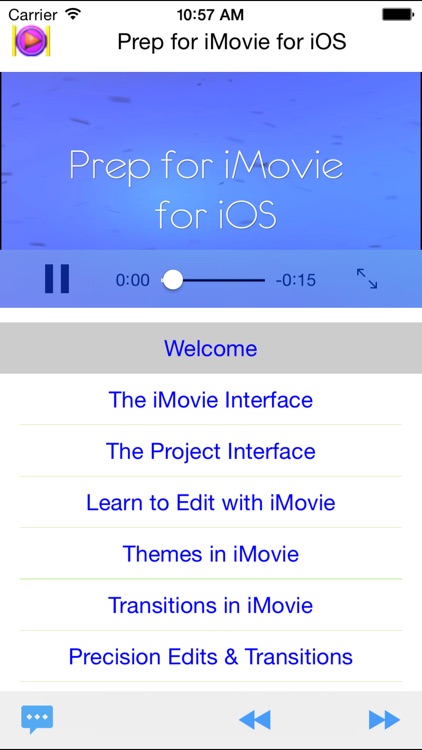 Prep for iMovie for iOS screenshot-0