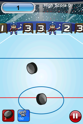Hockey Flick - The Great Hockey Shootout Free Game screenshot 3