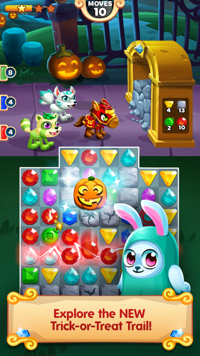 How to cancel & delete Diamond Quest: Halloween Trail from iphone & ipad 4