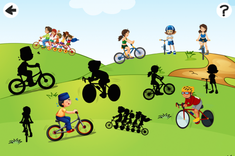 A Bicycle ride: learning game for children with cycles screenshot 2