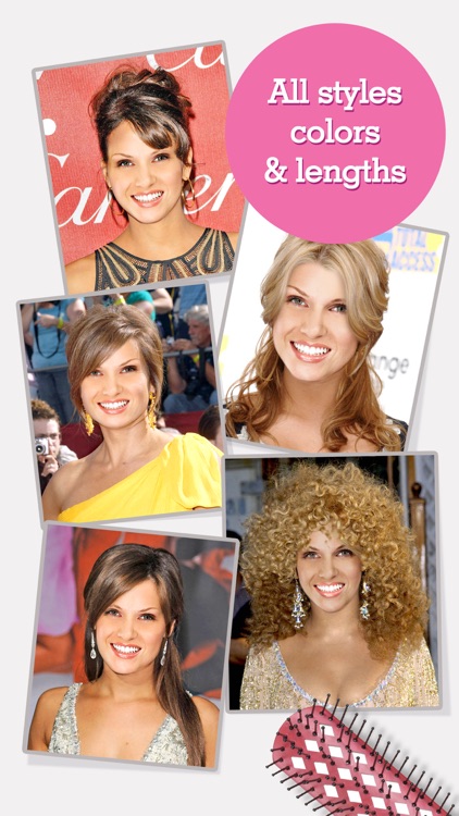 FACEinHOLE® Hairstyles for Women - Hair styler with cute haircuts for girls screenshot-0