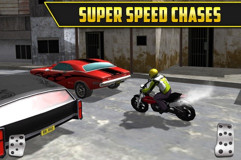 3D Motor-Bike Drag Race: Real Driving Simulator Racing Game screenshot 3