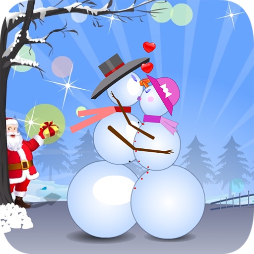 Snow Man Kissing iOS App
