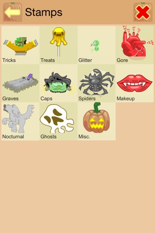 Punykura Halloween - kawaii purikura (Cute Japanese Photo Sticker Horror Deco) & Animated GIF maker screenshot 3