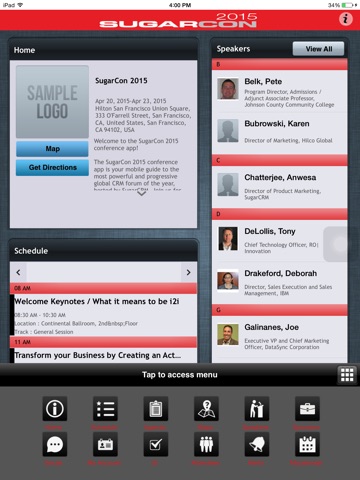 SugarCon 2015 Mobile App pro screenshot 3