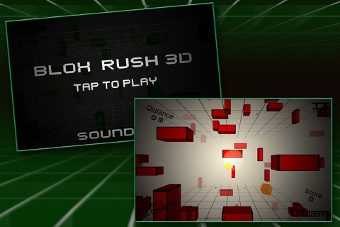 Blox Rush 3D - Turbo Speed Boost Racer Cube screenshot 2