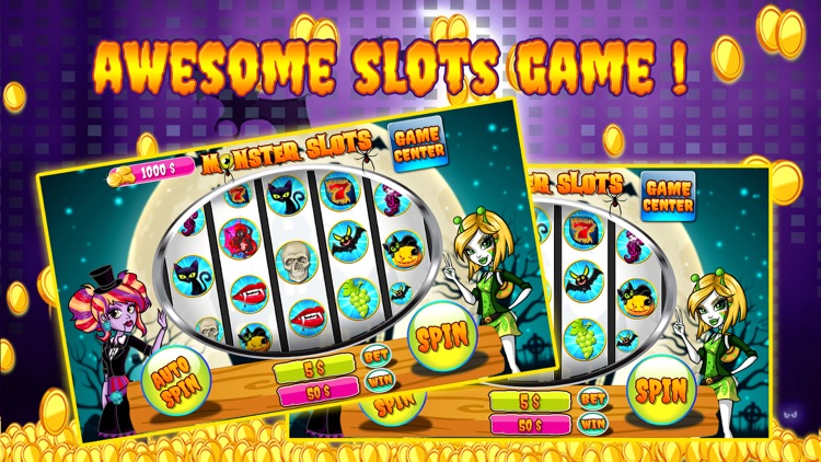 A Cute Monster Slots Machine - Horror Progressive Jackpot