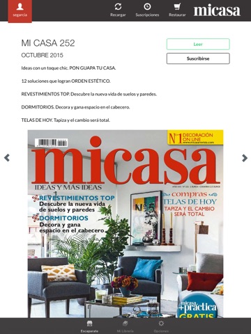 Скриншот из MICASA Revista