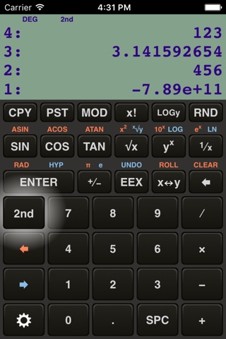 RPN Calculator 48 screenshot 4