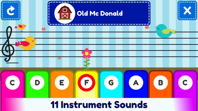 First Piano Nursery Rhymes LITE - Play Along Keyboard