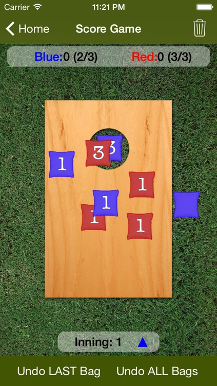 Cornhole Scorer