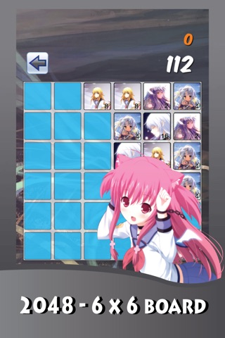 2048 Game Angel Beats Edition - All about best puzzle : Trivia game screenshot 3