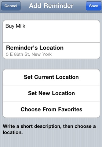 iGoBy - Location Based Reminders screenshot 2