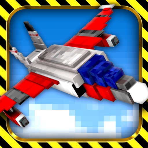 Sky Wars - Mine Best Cubical Airplane Combat Game icon