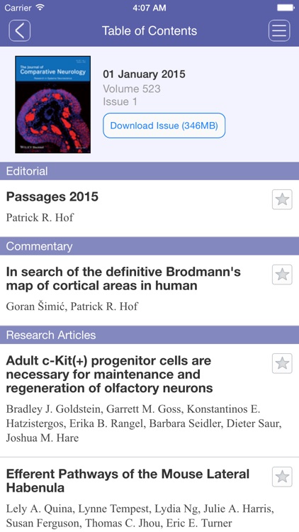 The Journal of Comparative Neurology screenshot-3