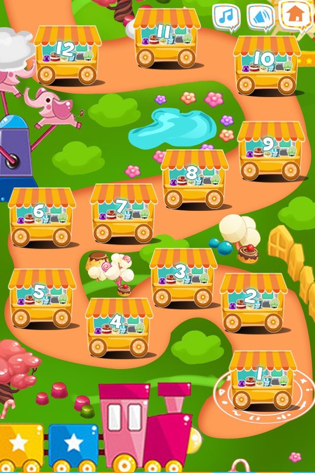 Sweet Cake Dining Car 2 Free - Girl cooking matching blast puzzle game screenshot 3