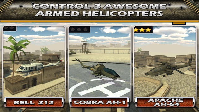 Helicopter Gunship Parking Pilot 3D Flying and Landing Fligh(圖2)-速報App