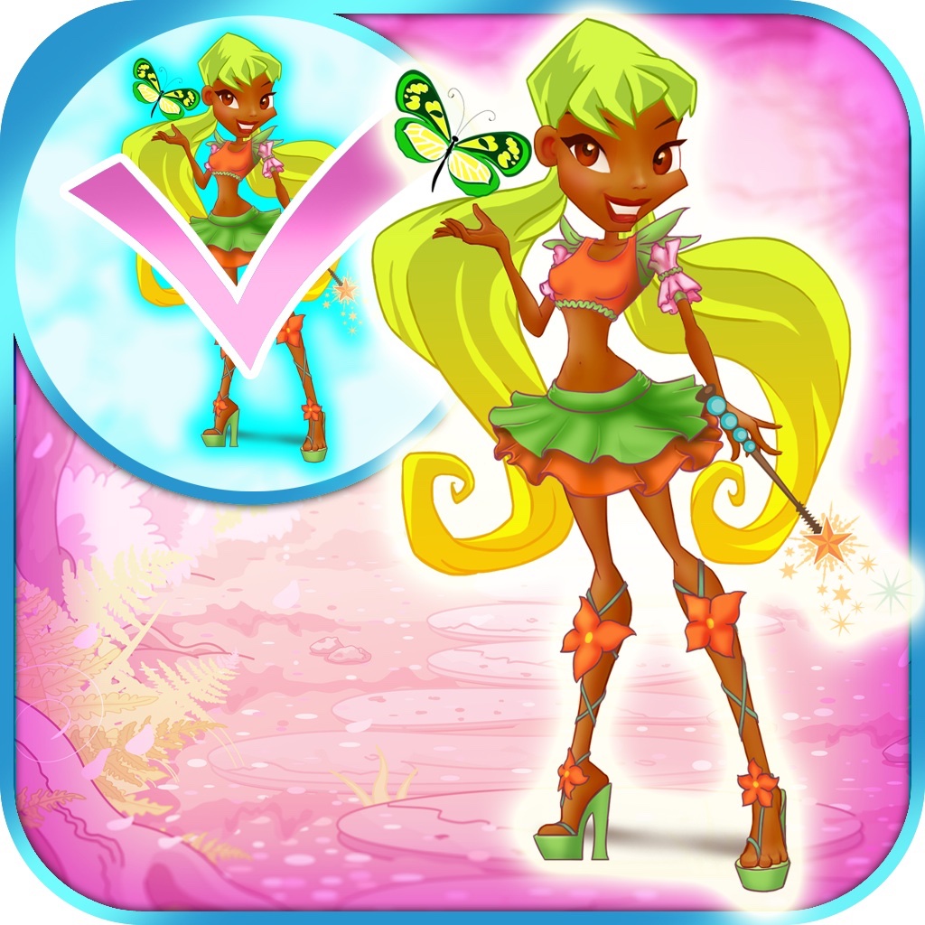 My Happy Little BFF Fairy Club Copy and Draw Dress Up Game Free App