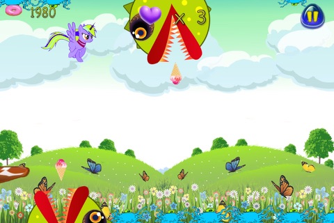 Little Gravity Unicorn Pony Candy World FULL screenshot 3