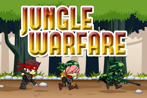 A Jungle Warfare - Army War Battle of Soldiers in the Wilderness screenshot 2