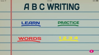 A B C Writing learn how to write Screenshot 1