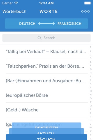 Linguist Dictionary - Deutsch-Französisch Wortschatz: Finanzen, Banking & Buchhaltungsbegriffe. Linguist Dictionary – Dictionnaire français-Allemand de la finance, de la banque et de la comptabilité screenshot 2