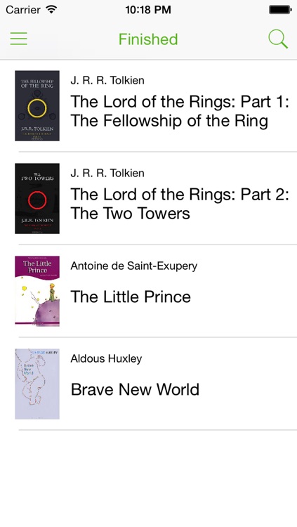 Reading List app