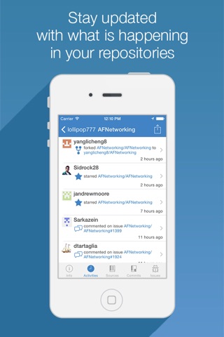 SuitHub - GitHub Client for iPhone & iPad screenshot 2
