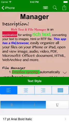 Game screenshot Rich Text & File Manager mod apk