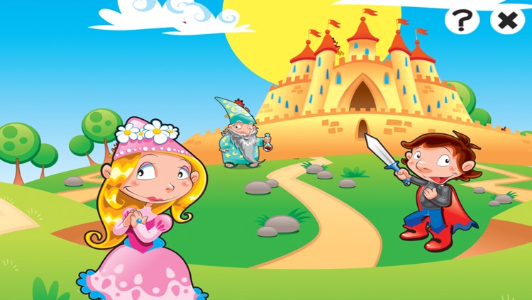 A Fairy Tale & Princess Learning Game for Children