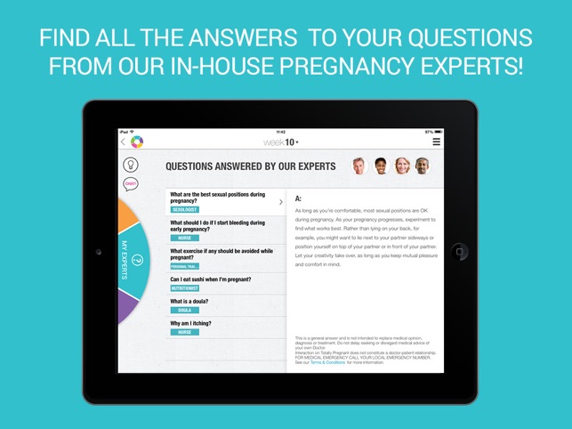 Totally Pregnant - The Total Pregnancy Experience For iPad(圖5)-速報App