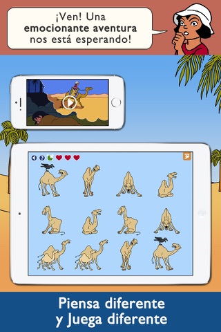 Smart Kids : Lost in the Desert Thinking Puzzle Games and Exciting Adventures App screenshot 2
