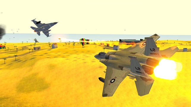 Air Strike Beach War Zone Flight Unlimit