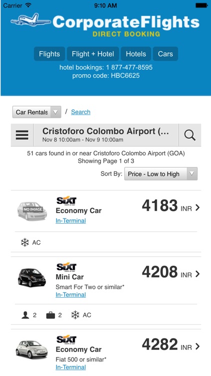 Corporate Flights screenshot-3