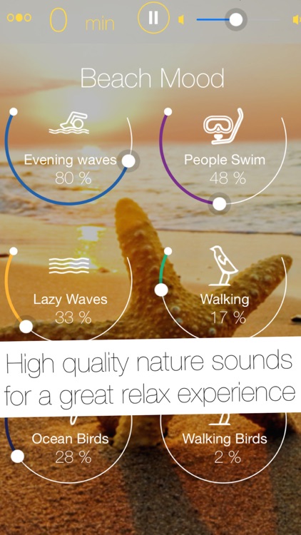 Relax App - Thunderstorm, Beach, Forest & Rain Nature Sounds for Sleep or Power Nap