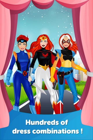 Super Hero Dress Up-Fun Doll Makeover Game screenshot 3