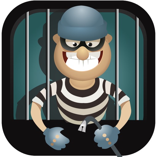 Convict Chase Fugitive On the Run Pro Icon