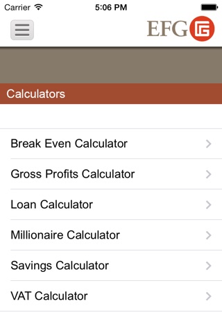 EFG Tax Tools screenshot 3