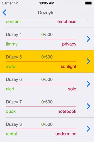 İngilizce Kelime screenshot 2