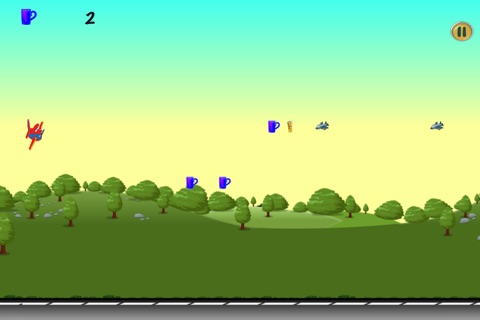 Plane Buzz Rush - Aerial Collecting Game for Kids Free screenshot 2