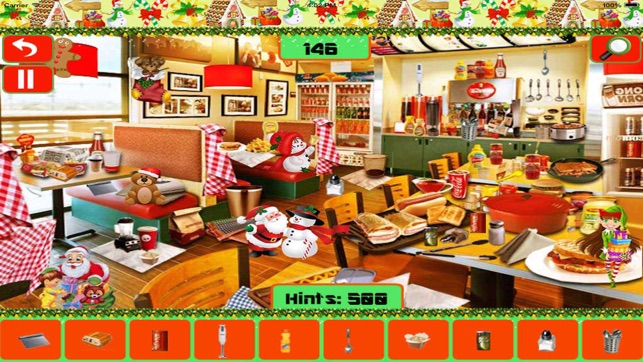 Christmas Kitchen Hidden Objects(圖1)-速報App