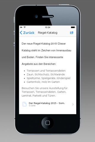 Riegel-App screenshot 2