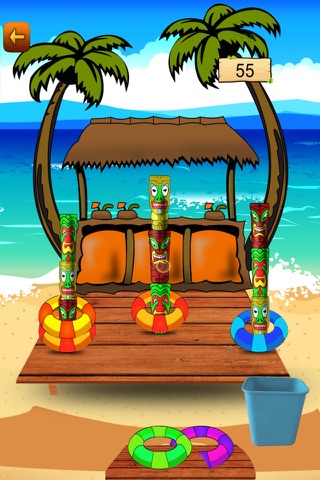 Hawaiian Vacation Beach Ring Toss Game screenshot 4