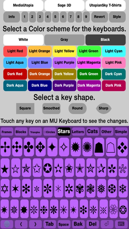 MUKeys Unicode Keyboards