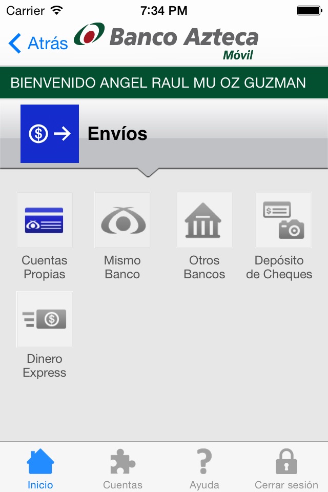 Banco Azteca Móvil Guatemala screenshot 4