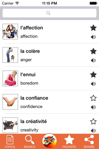French vocabulary handbook - FREE screenshot 4