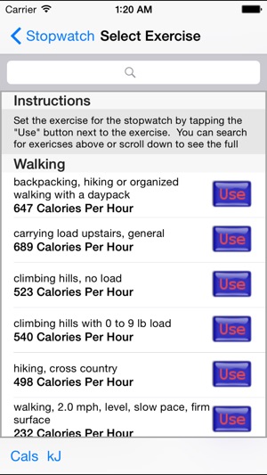 Exercise Calorie Stopwatch - Calculator/Timer for the Calori(圖2)-速報App