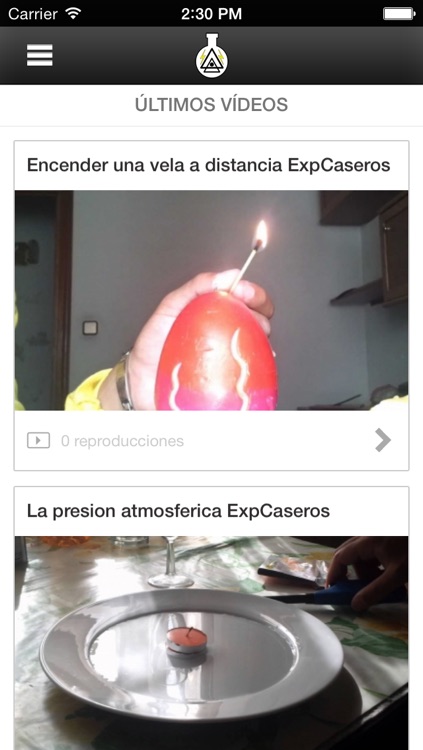 Experimentos para niños