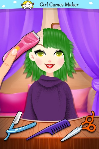 Crazy Hair Salon! Princess Fashion Doll SPA screenshot 4